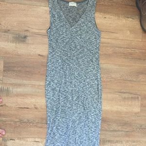 Midi knit-style dress